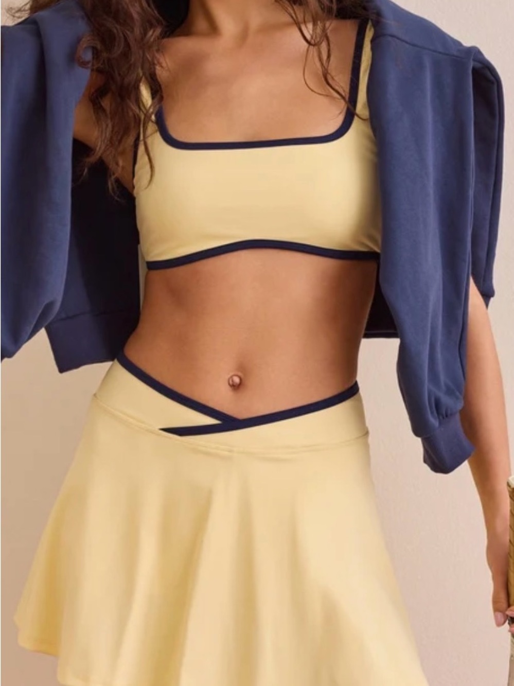 NWT Altar’d State Gamechanger crossover tennis skirt Small
